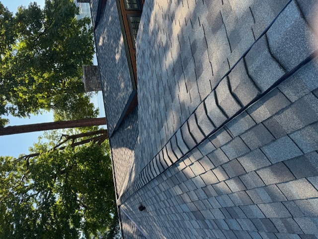 New composition roof on a waterfront home in Medina
